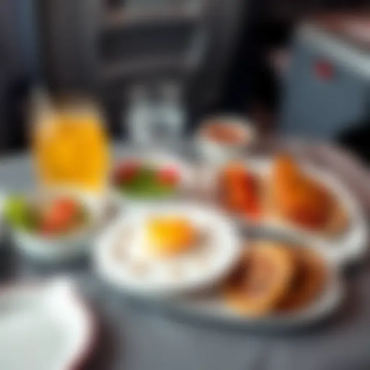 Special Dietary Meals on Aeroflot Special dietary meal prepared for passengers with restrictions