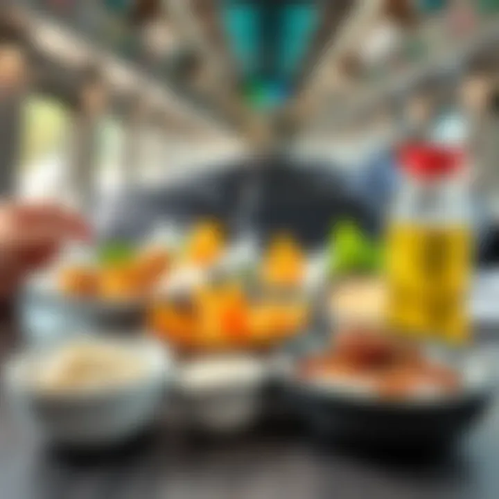 Diverse Meal Options for Travelers Variety of meal options available for passengers