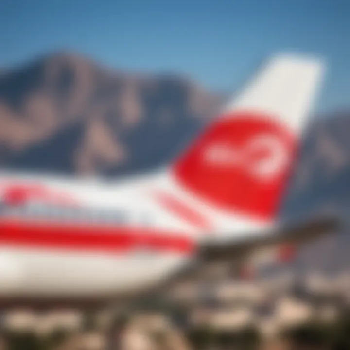 Air Arabia logo prominently displayed