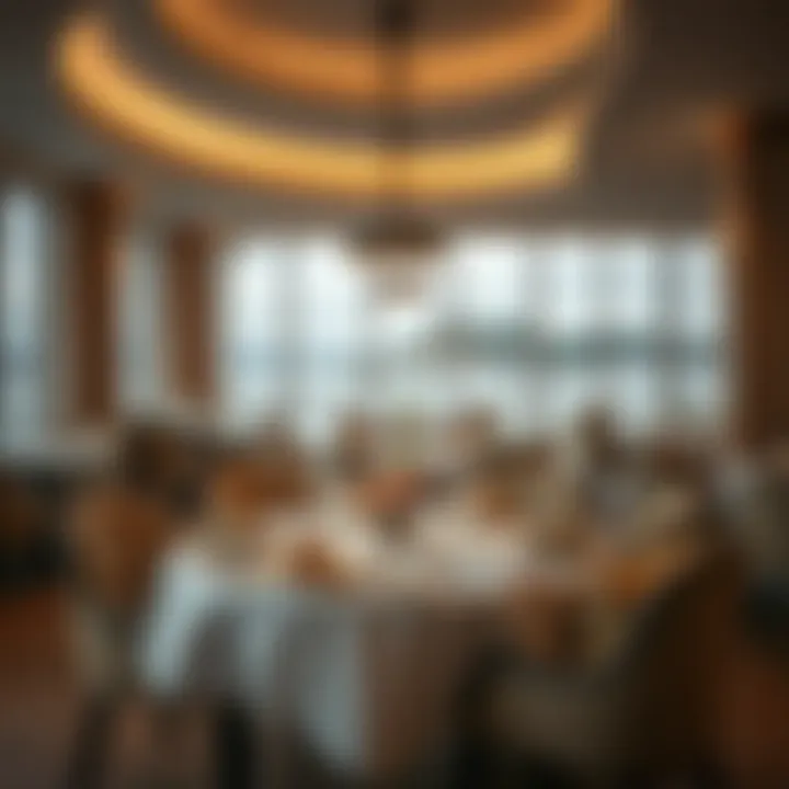 Dining area in Air Harbor Hotel featuring gourmet culinary options