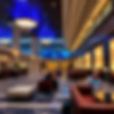 Passengers enjoying luxurious lounges and amenities at Dubai Airport