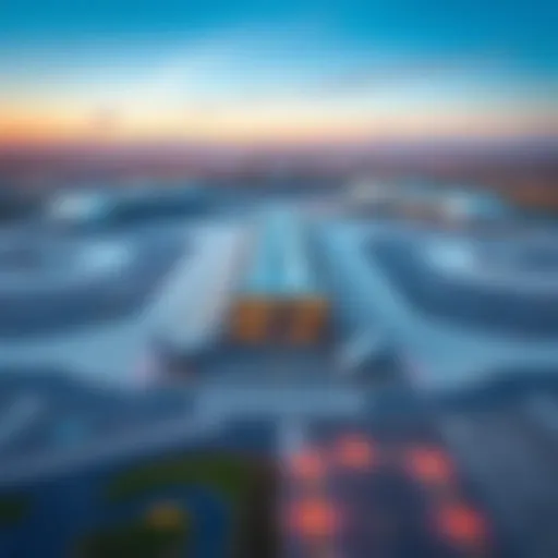Detailed layout of IST Airport