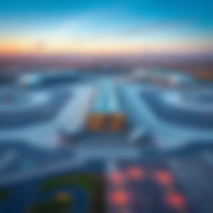 Detailed layout of IST Airport