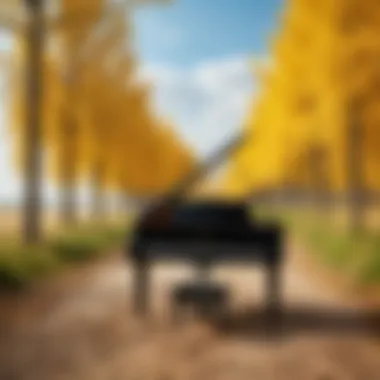 Musical Composition in 'About War' Musical composition elements in Ksenia Levchik's work