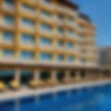 Luxurious exterior view of Sunlife Hotel in Alanya