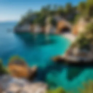 The Stunning Coastline of Antalya Breathtaking coastline of Antalya with turquoise waters