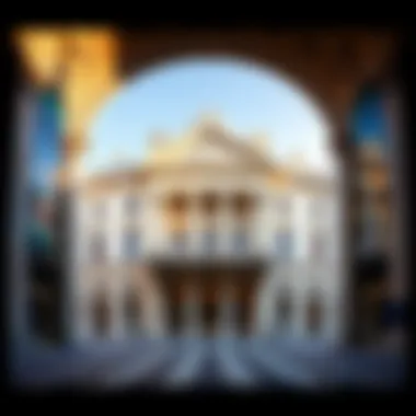 The stunning architecture of the Vienna State Opera