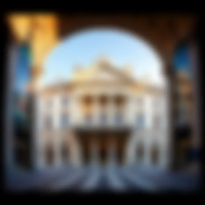 The stunning architecture of the Vienna State Opera