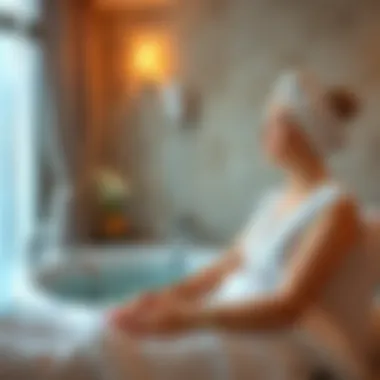 Rejuvenating wellness therapy session