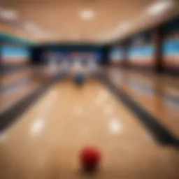 Bowling alley ambiance in Belgorod