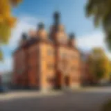 A vibrant view of the historic architecture in Cherepovets.