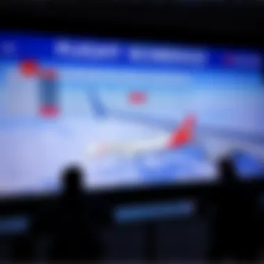 Flight Schedule Overview Flight schedule overview on a digital platform