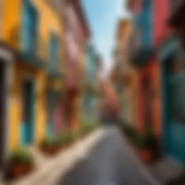Balat: A Kaleidoscope of Culture Vibrant street scene in the colorful Balat neighborhood, showcasing local culture