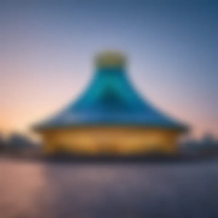 The historic architecture of Astana, illustrating its unique blend of tradition and innovation.