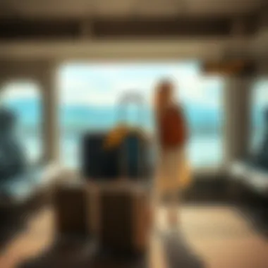 Comfortable travel experience with luggage