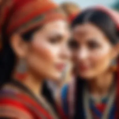 Embracing Cultural Diversity in Travel A cultural exchange event showcasing different countries' traditions