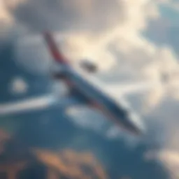 Corendon aircraft in flight showcasing its sleek design