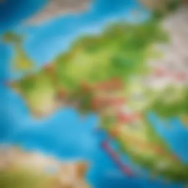 Corendon Airlines Destination Map Map highlighting Corendon Airlines destinations