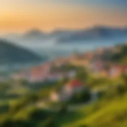 A scenic view of a travel destination offered by Corendon