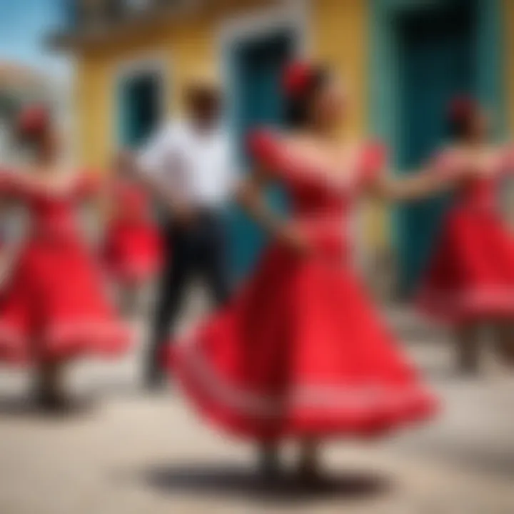 Traditional Cuban dance performance highlighting local heritage