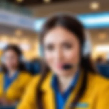 Customer support section on Astana Air's website