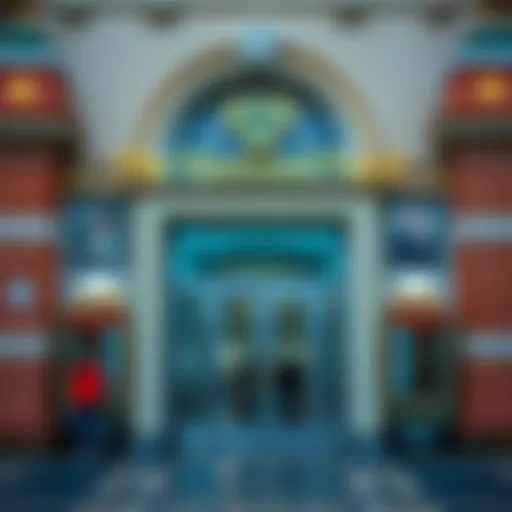 The entrance of the Diamond Fund in the Kremlin