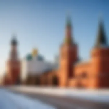 The stunning architecture of the Kremlin