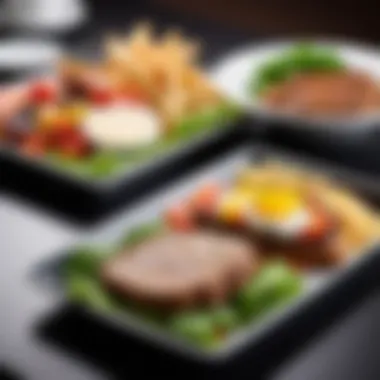Meal Options: Half-Board vs Full-Board Visual comparison of meal options for half-board vs full-board