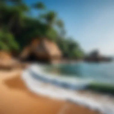 Explore Sri Lanka's Stunning Shores Breathtaking view of Sri Lanka's coastline
