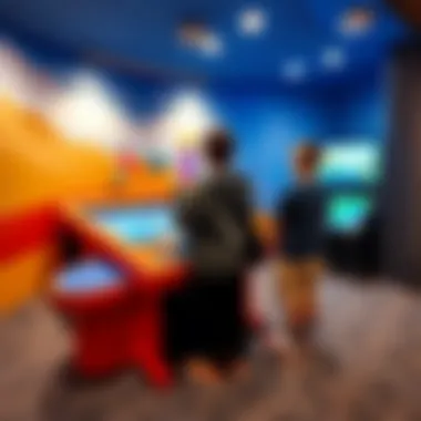 Interactive Games in the Domodedovo Airport Playroom Interactive games available in the Domodedovo Airport playroom