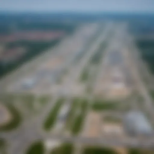 Overview of Domodedovo Airport transit area