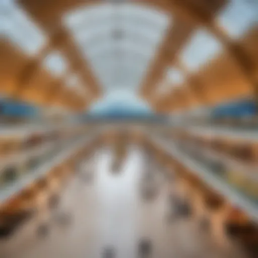 Overview of Dubai Airport Arrival Hall