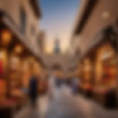 Exploring the Souks of Dubai The vibrant souks showcasing traditional Emirati craftsmanship