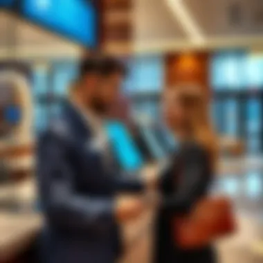 Modern Digital Check-In for Enhanced Convenience Digital check-in system for streamlined hotel experiences