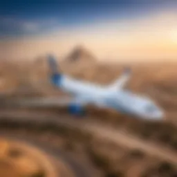 Overview of Egypt Air official website interface