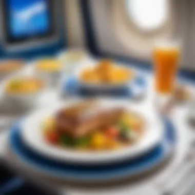 Dine in style with gourmet cuisine on EgyptAir