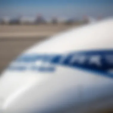 EgyptAir logo displayed at an airport