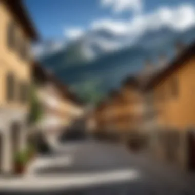 Historic architecture in Bormio town showcasing its rich heritage