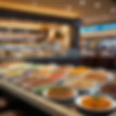Dining Options at Casablanca Airport Dining areas with diverse cuisine offerings for travelers