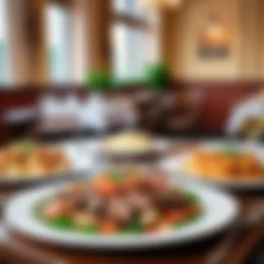 Local Cuisine at a Voskresensk Dining Restaurant An elegant dining restaurant showcasing local cuisine