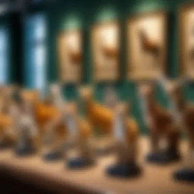 Rich Diversity of Animal Specimens Diverse animal specimens on display within the museum's exhibit halls.
