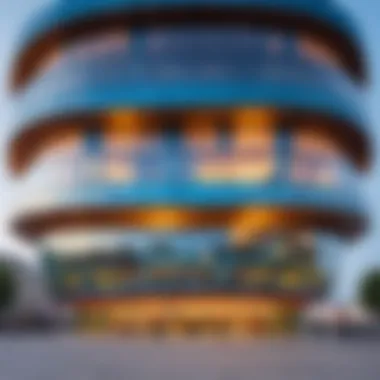Cultural Icon of Architecture A famous landmark unconventional building known for its cultural significance and tourist attraction.