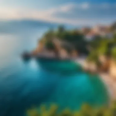 Scenic view of Antalya's coastline