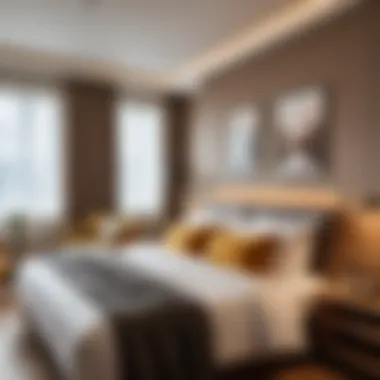 Cozy Hotel Room for Comfort Cozy hotel room showcasing comfort