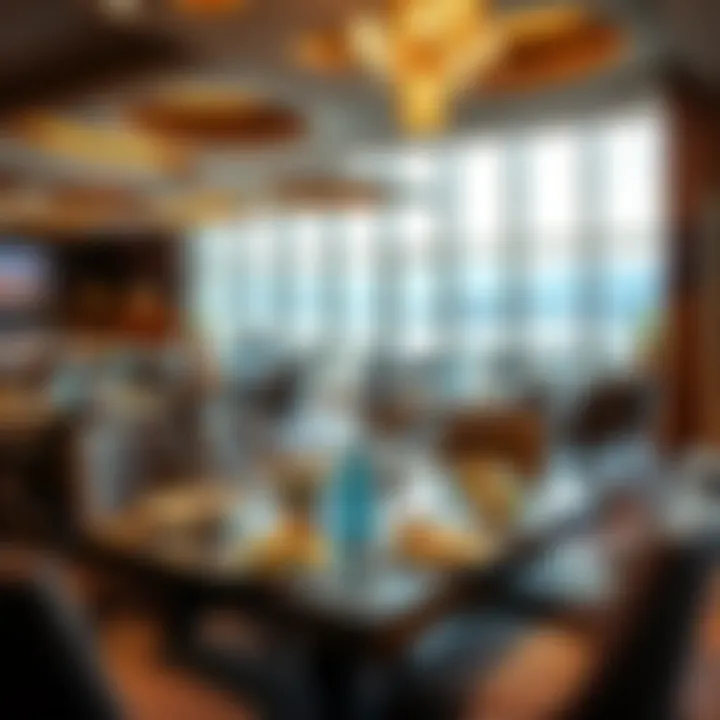 Dining area showcasing G9 Hotel's culinary offerings