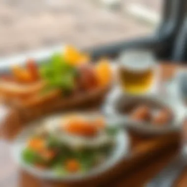 Gastronomic delights on the journey