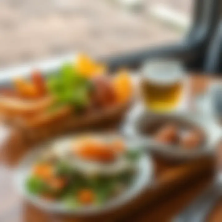 Gastronomic delights on the journey