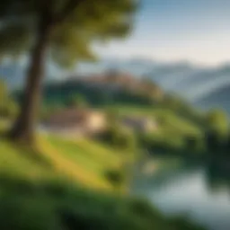 A scenic view of the Italian countryside showcasing hidden gems