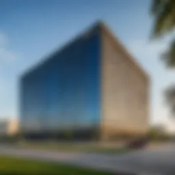 Exterior view of Hilton Hotel in Volgograd showcasing modern architecture