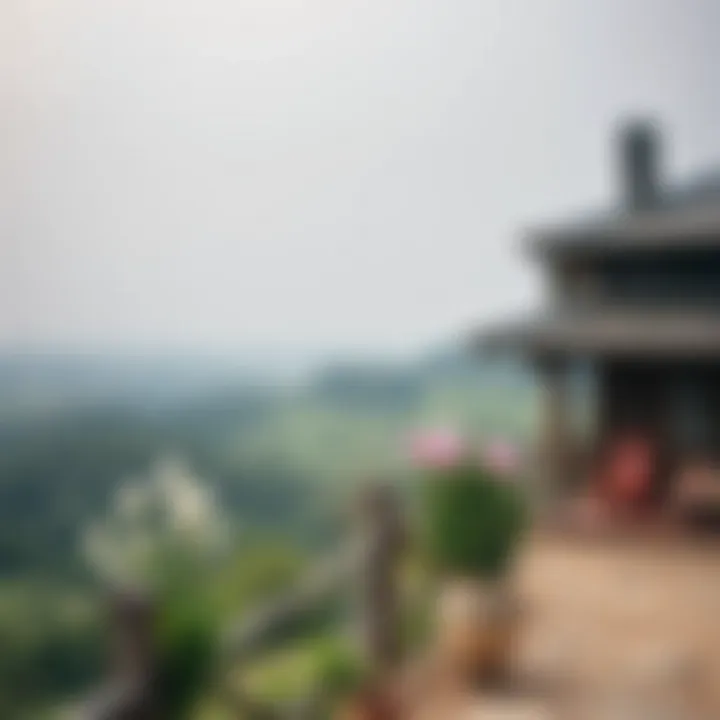Cultural Landscape and Local Heritage A serene landscape illustrating local traditions